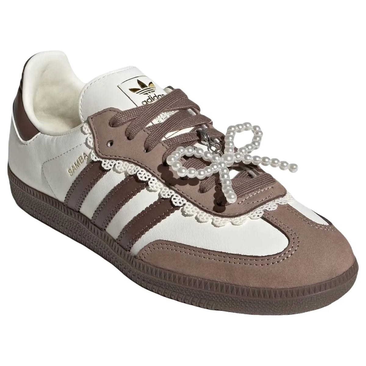 Adidas Samba OG Lace and Pearls