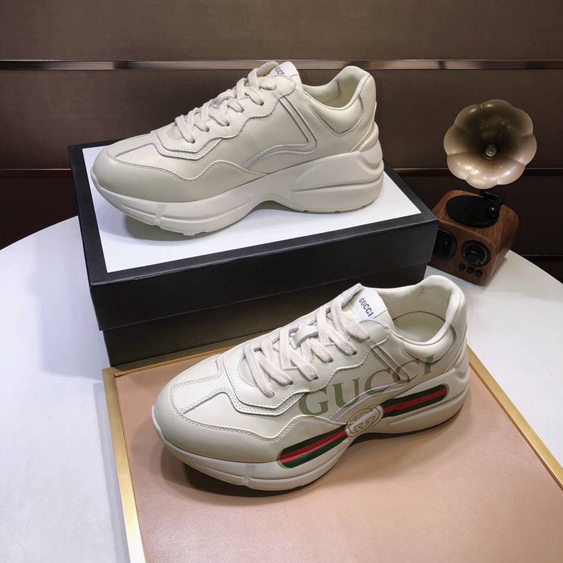 Gucci Rhyton Sneakers in Leather