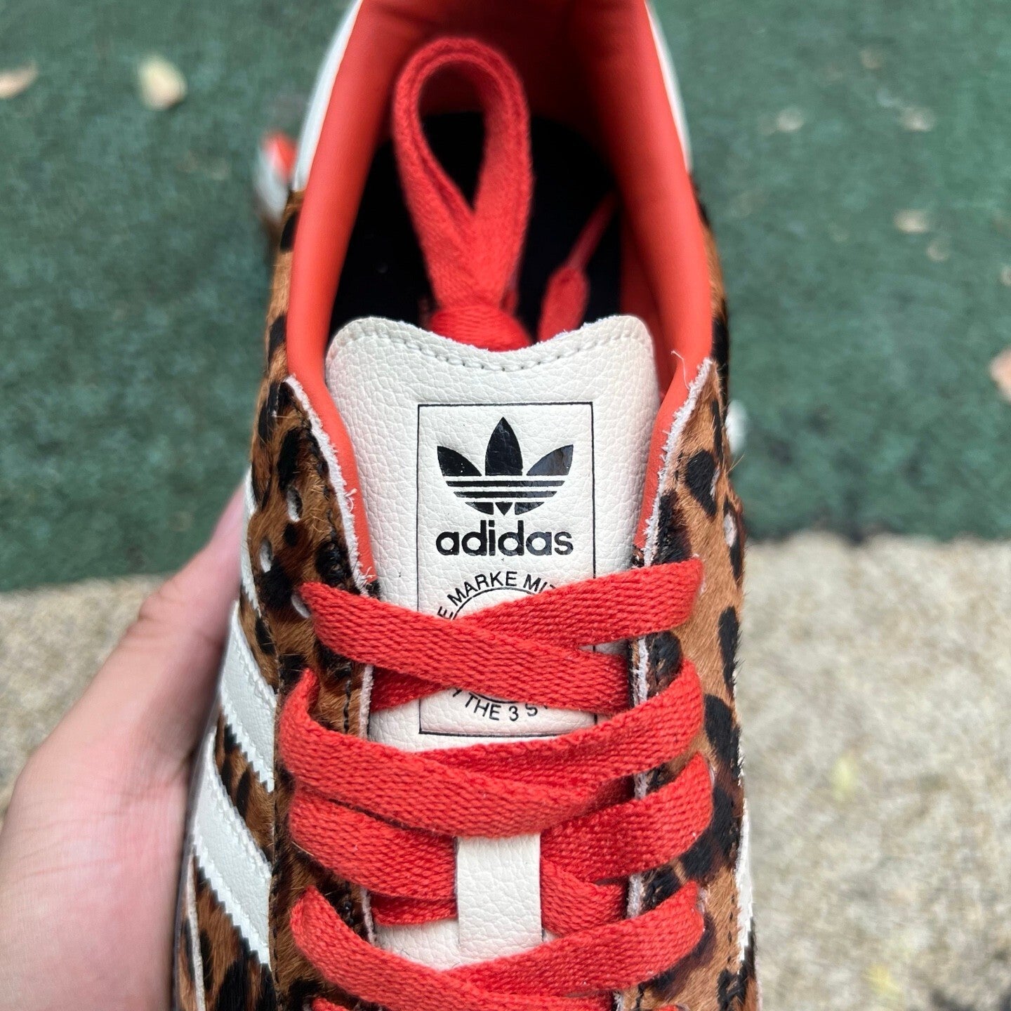 Adidas Samba OG Preloved Red Leopard