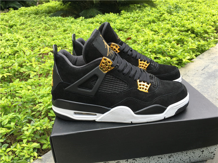 Nike Air Jordan 4 Retro Black Suede