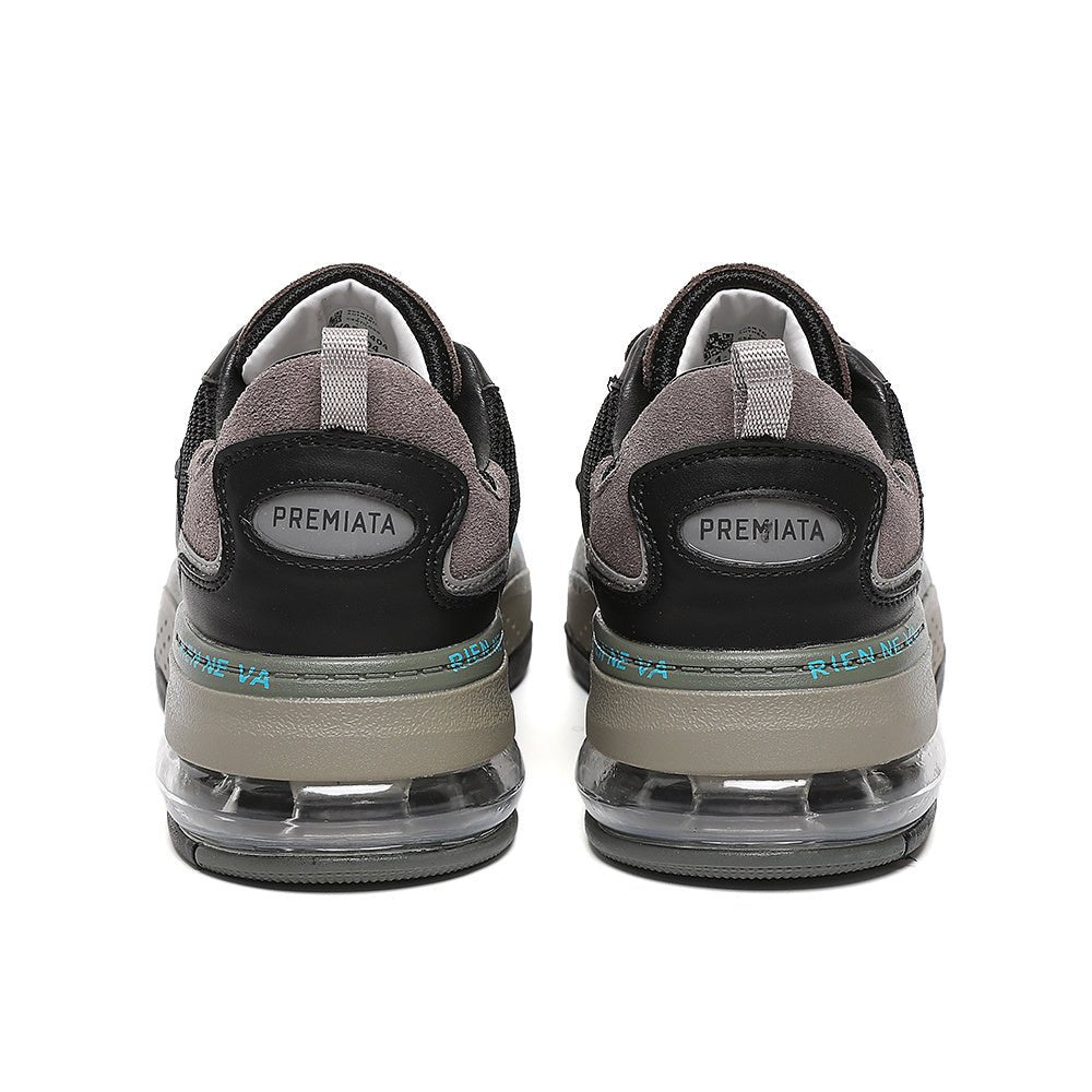Premiata Drake sneakers in pelle nera - VIBES MILANO