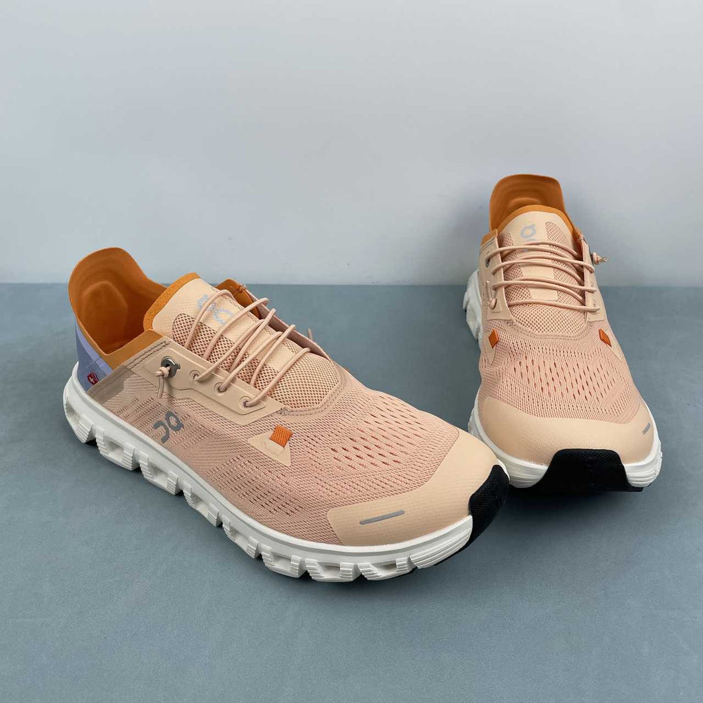 On Cloud 6 Coast sneakers da running e streetwear gold orange - VIBES MILANO