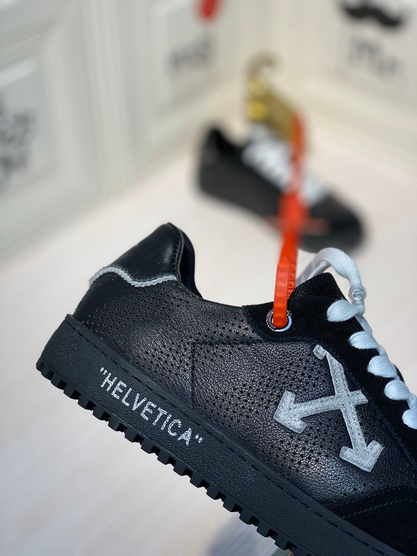 Off-White c/o Virgil Abloh Black Helvetica