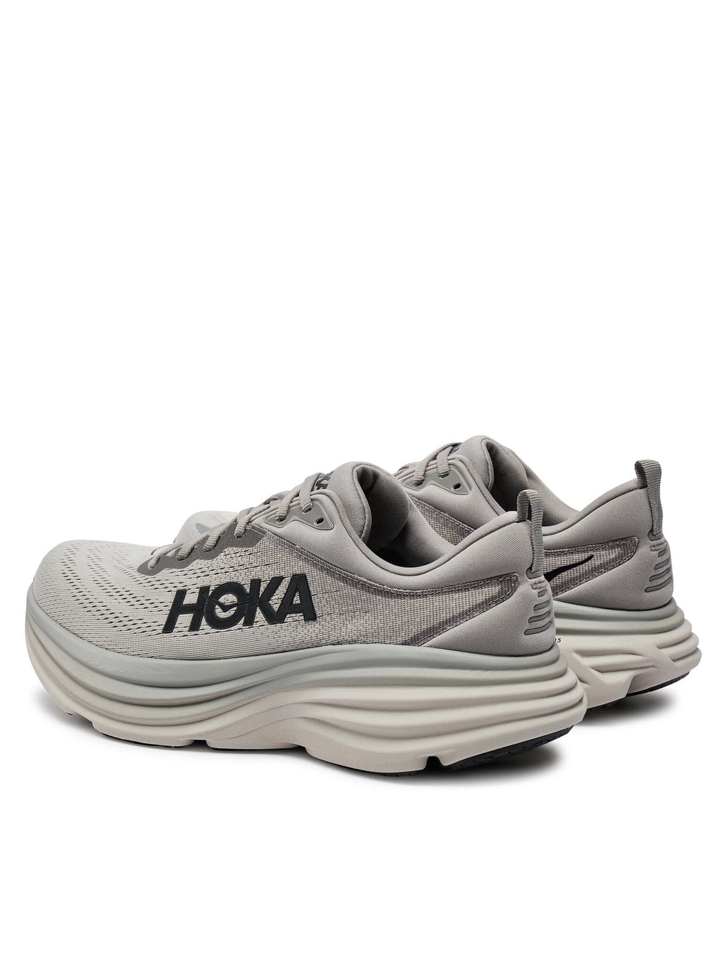 Hoka Bondi 8 grigio