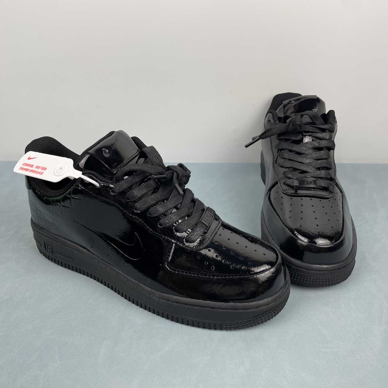 Nike Air Force 1 Low "Made in Italy" Black - VIBES MILANO