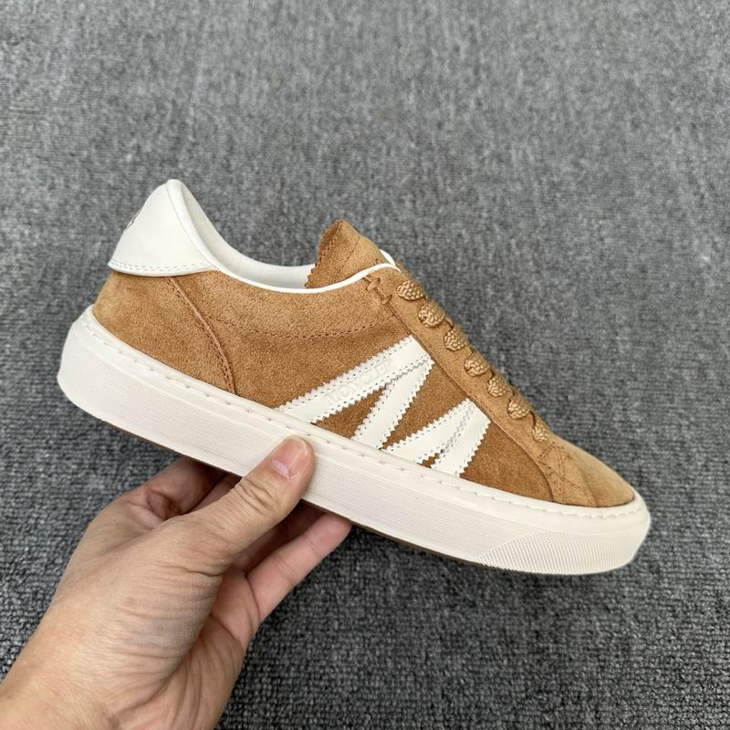 Moncler unisex white sneakers