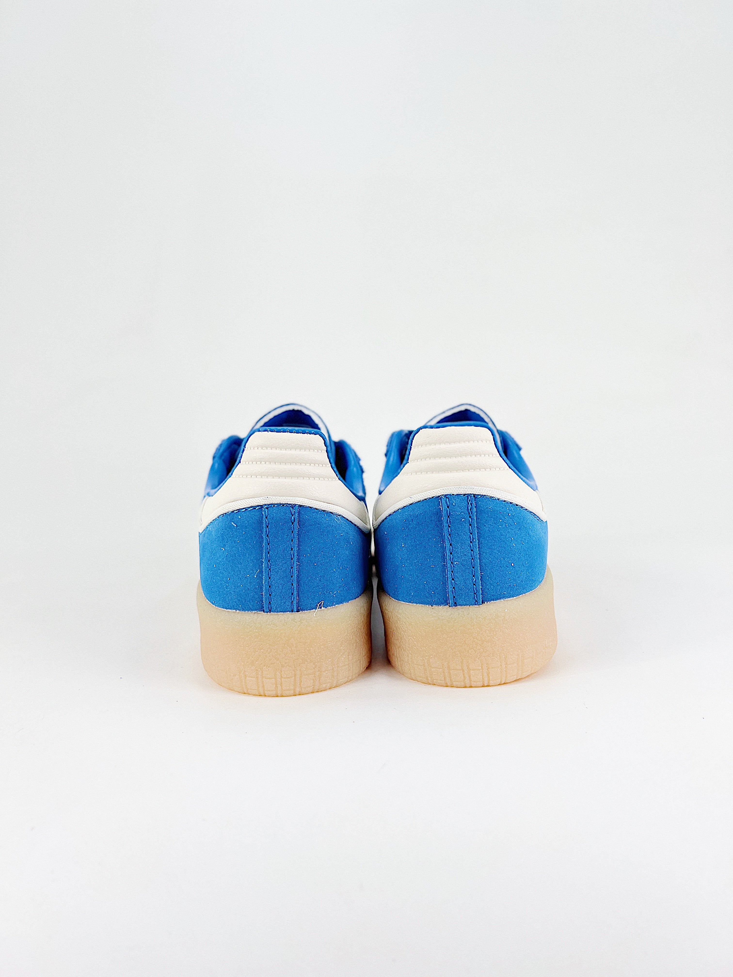 Adidas Sambae blue suede
