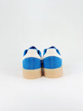 Adidas Sambae blue suede