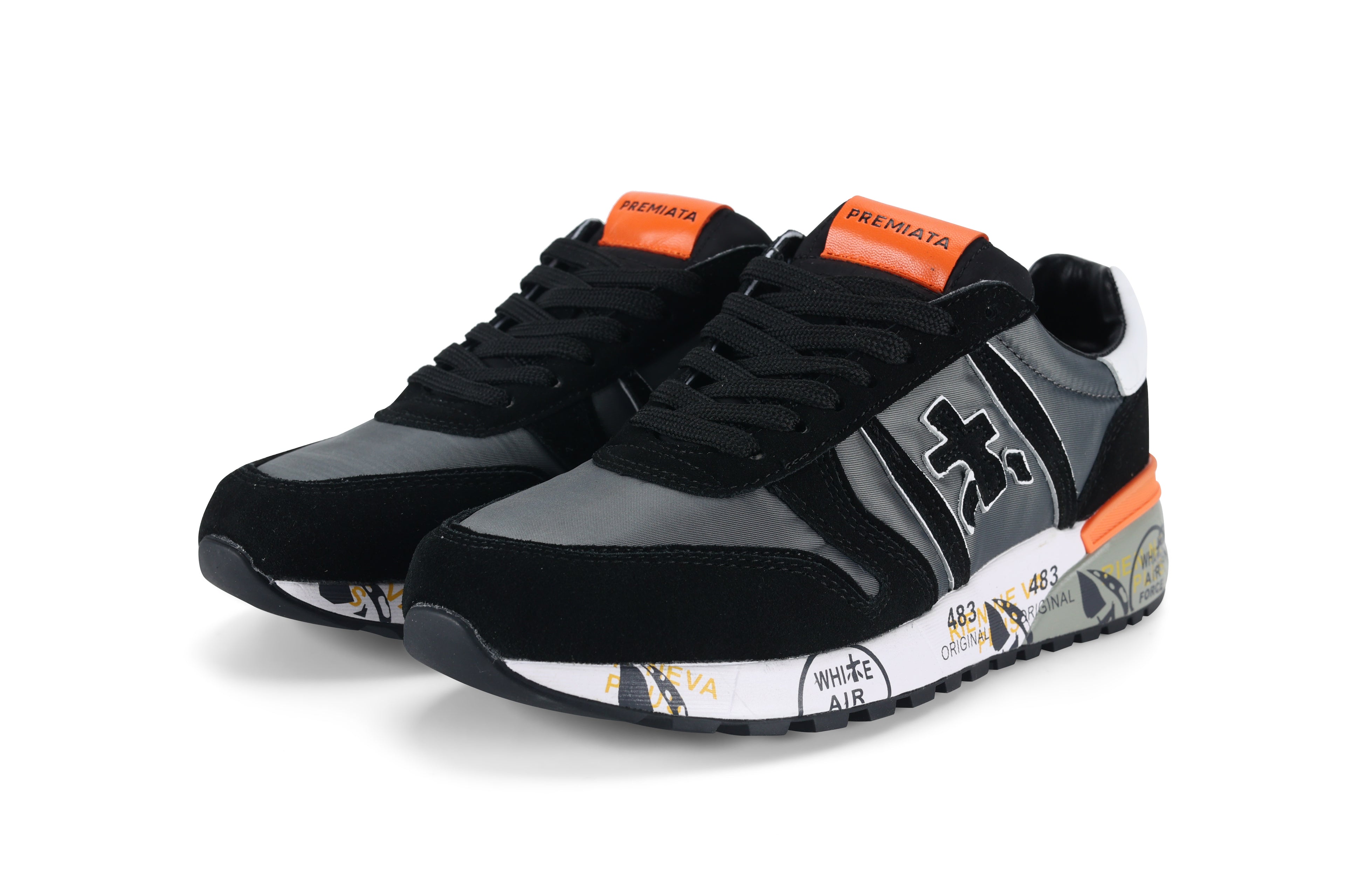 Premiata Mick black sneakers