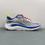 Hoka One Clifton 10 grigio blu giallo