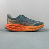 Hoka One Speedgoat 5 verde arancione
