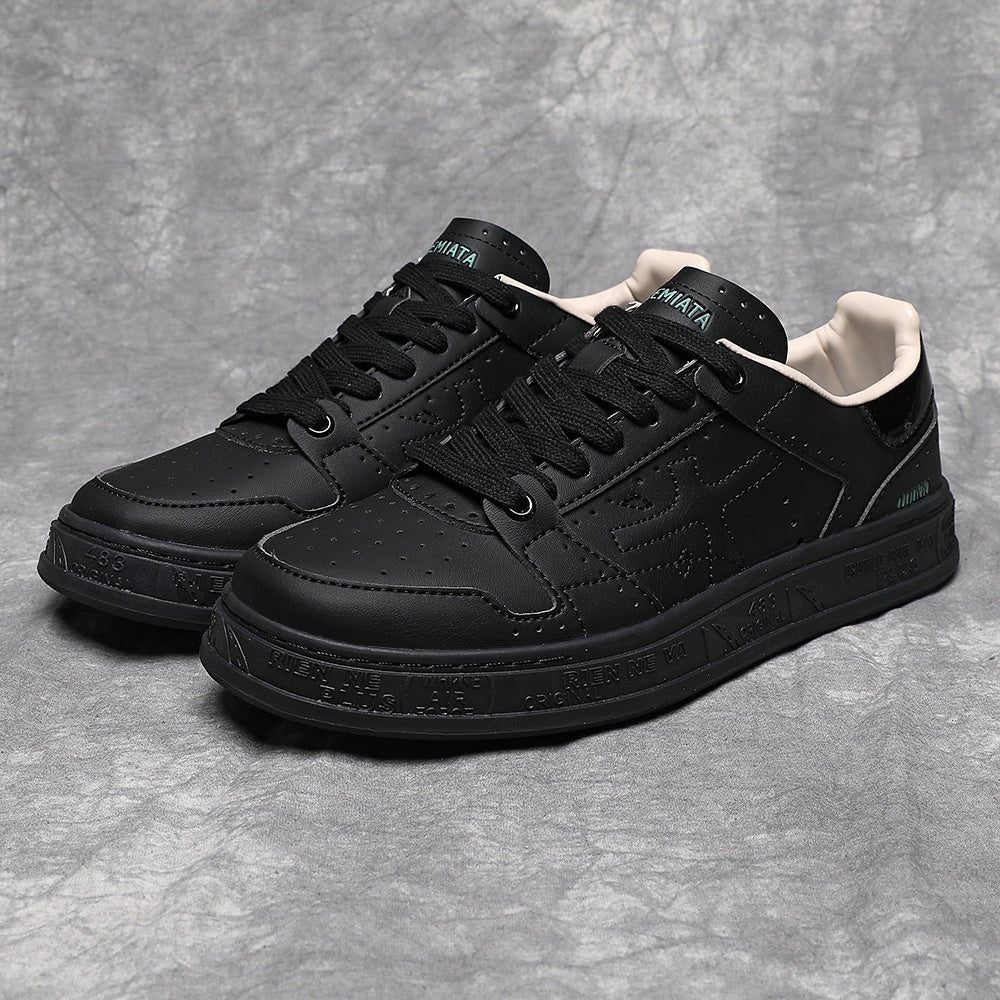 Premiata Quinn sneakers pelle nero - VIBES MILANO