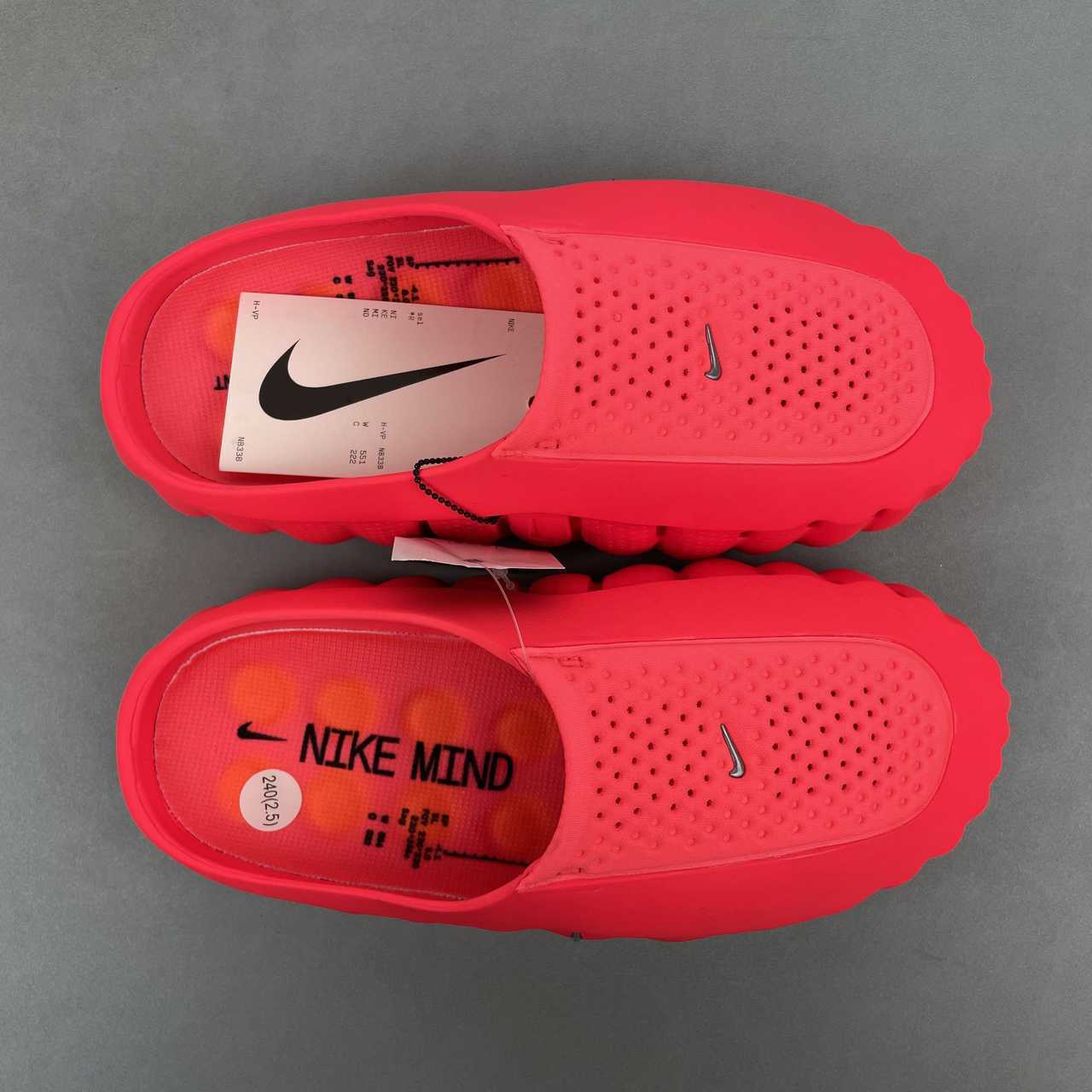 Nike Mind 001 LT Solar red Chrome. Scarpe recovery e relax