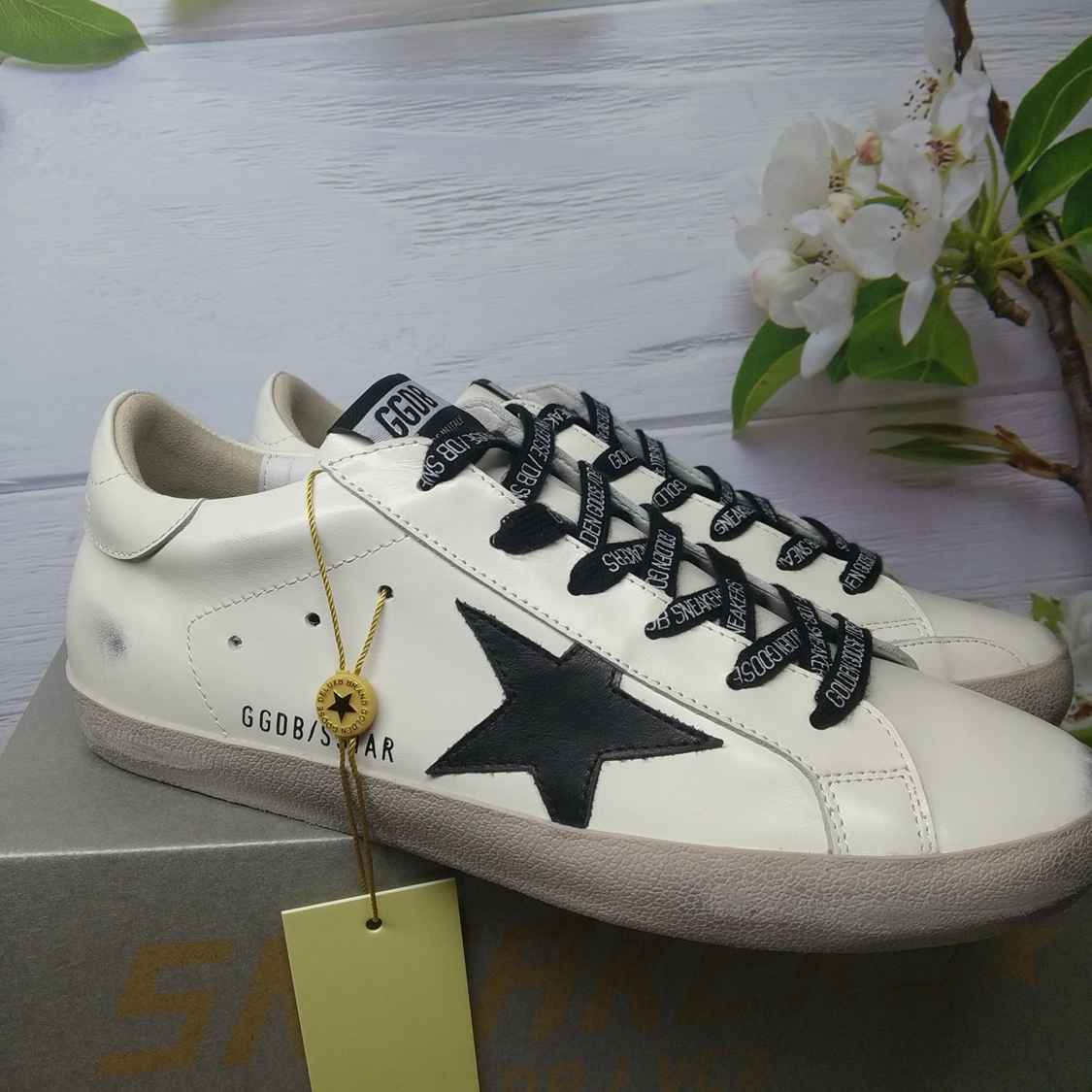 Golden Goose Superstar nappa bianca