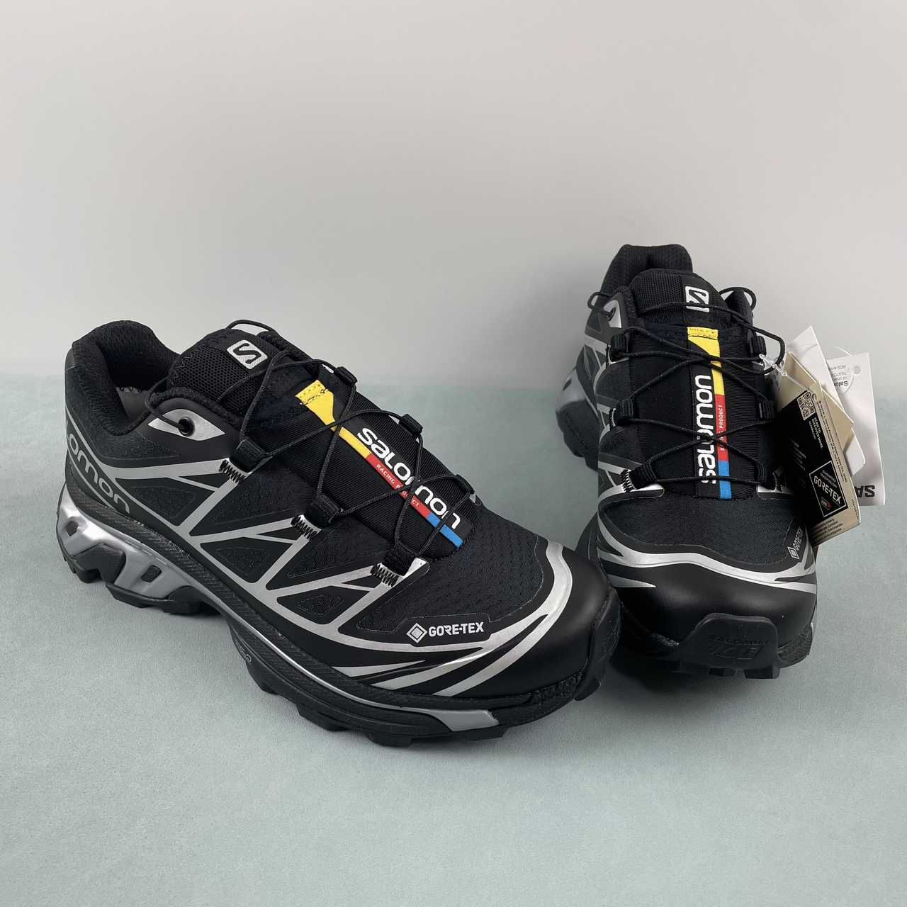 Salomon XT-6  GTX Goretex Black Silver