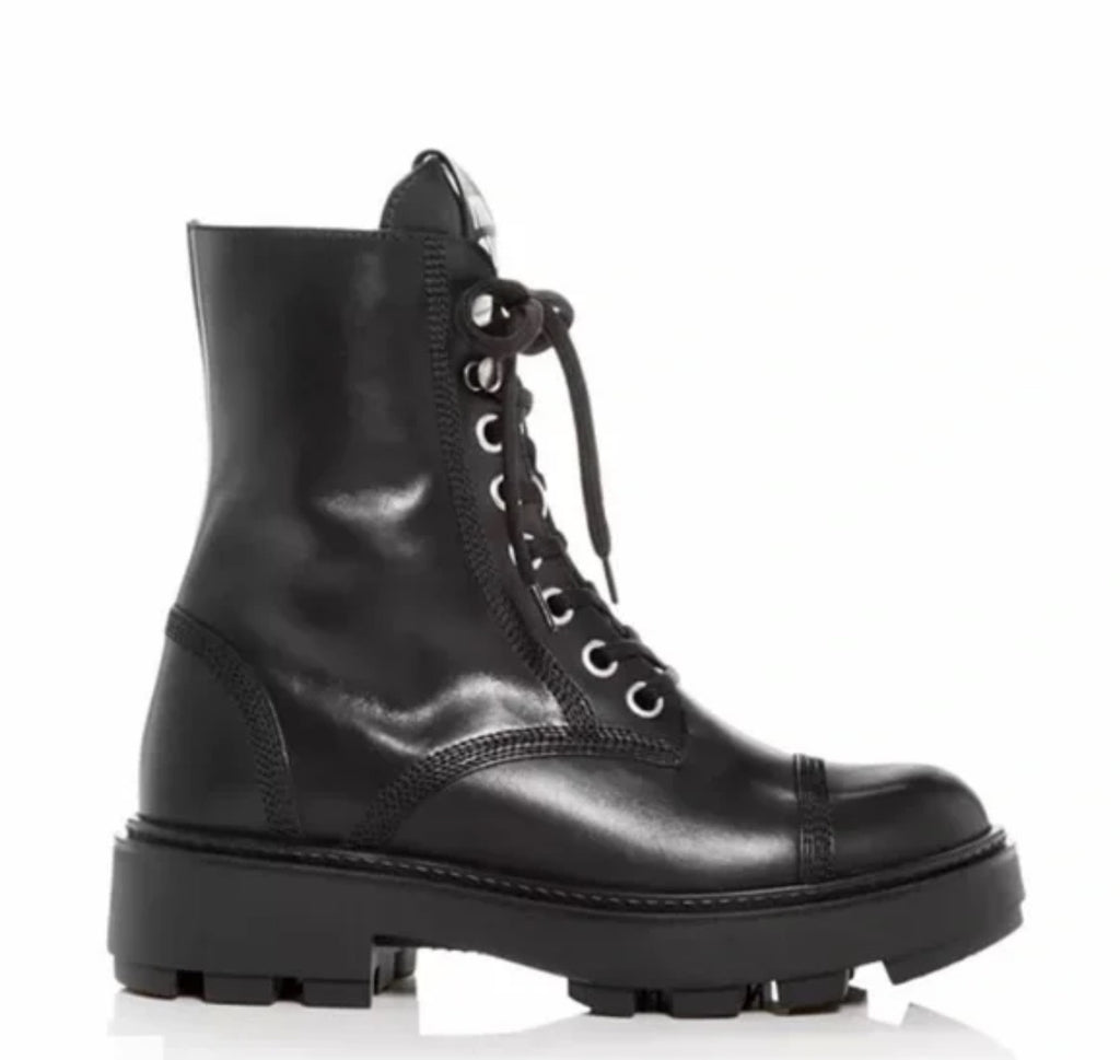 Miu Miu Combat Boots nero