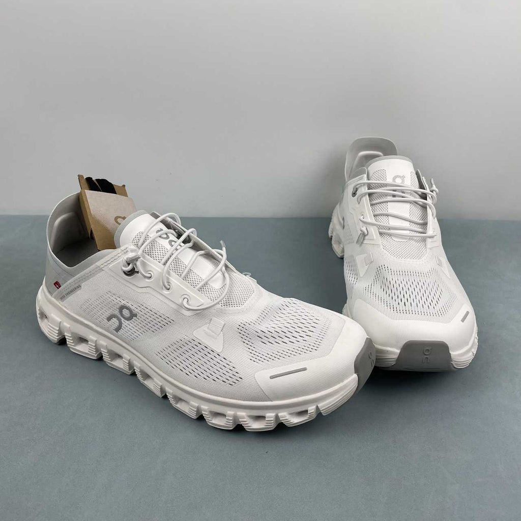 On Cloud 6 Coast sneakers da running e streetwear bianco - VIBES MILANO