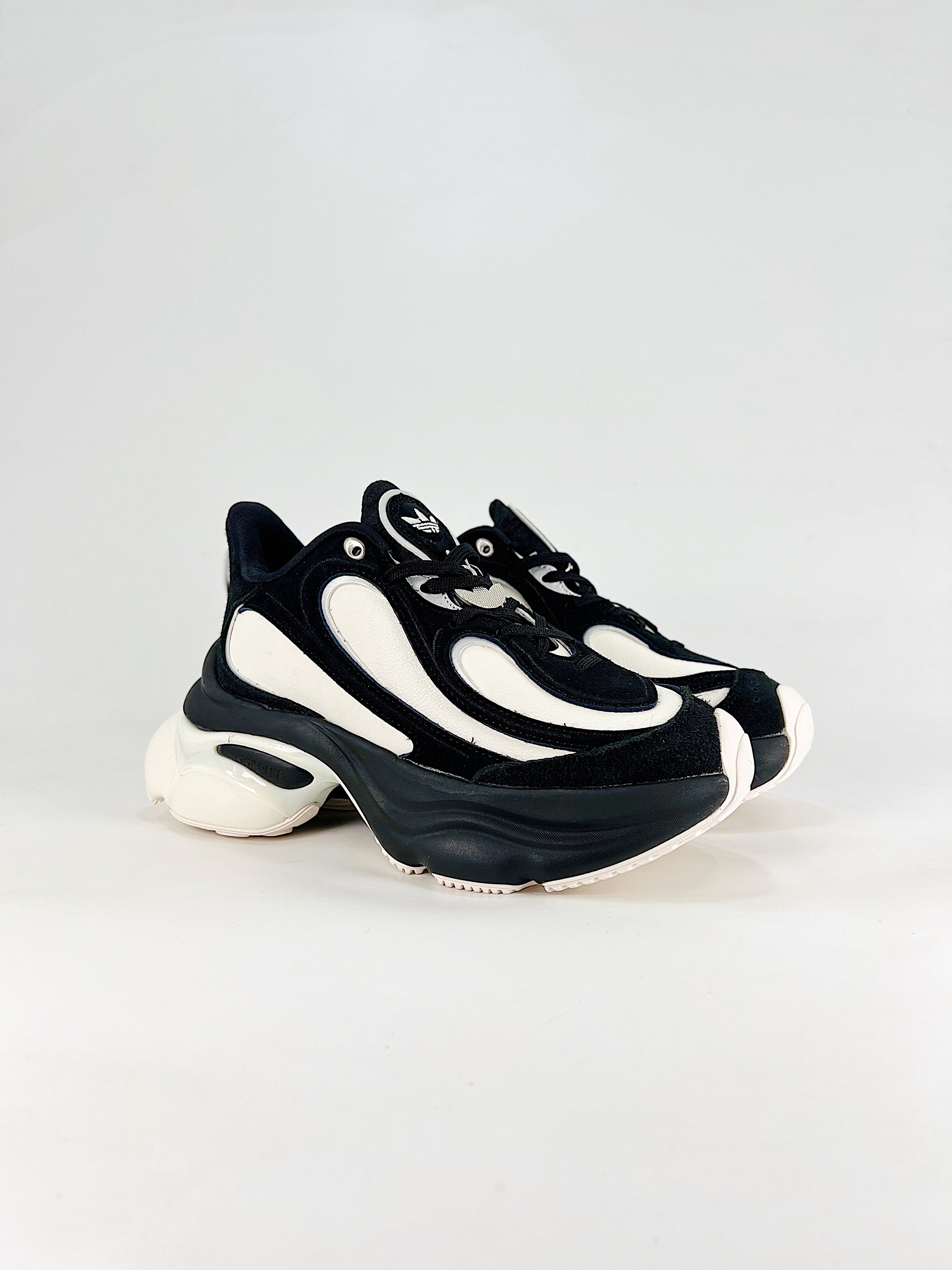 Adidas Originals Ozvenuz CNY Chunky Platform Black White