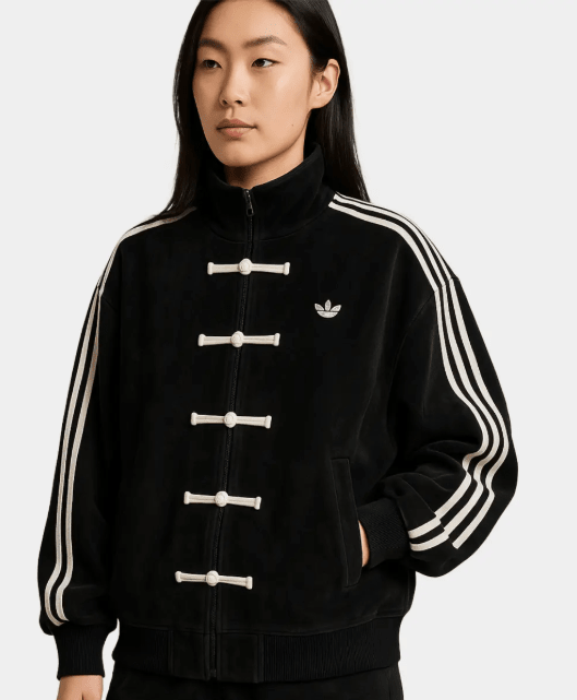 Adidas Tang Jacket felpa Chinese New Year nero - VIBES MILANO