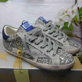 Golden Goose Superstar glitter grigio
