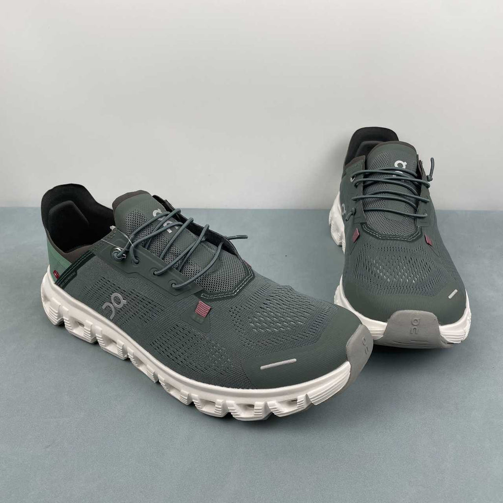 On Cloud 6 Coast sneakers da running e streetwear verde bosco - VIBES MILANO