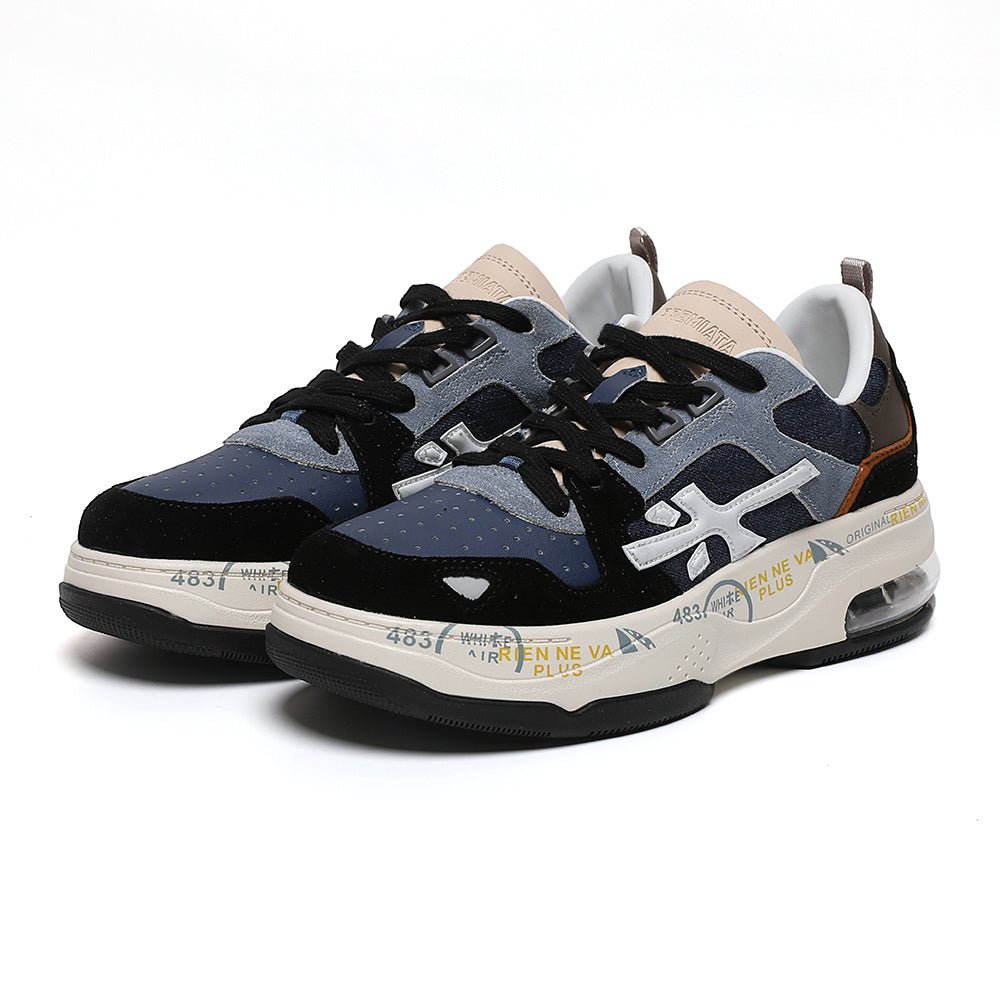 Premiata Drake sneakers suede blue - VIBES MILANO