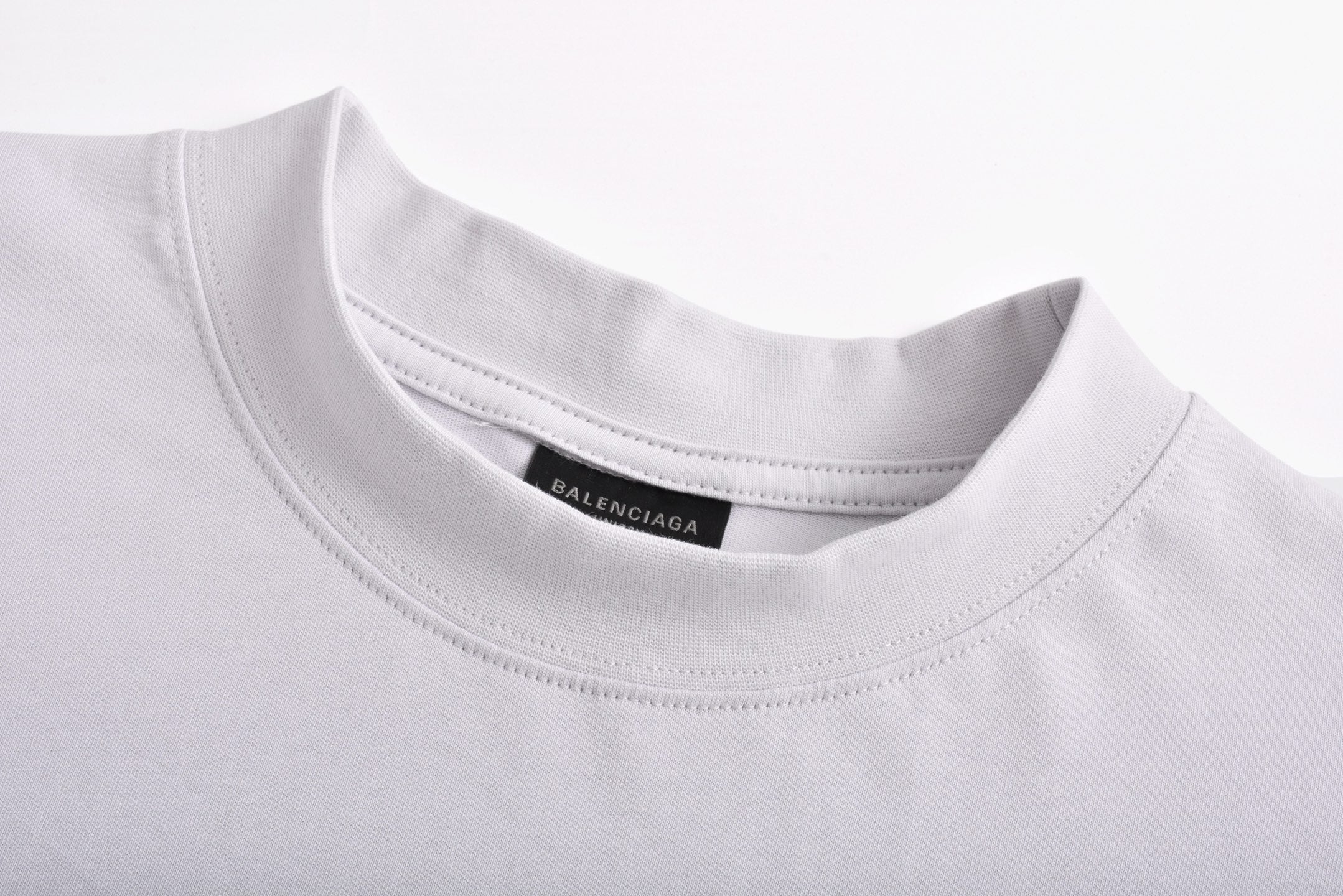 BALENCIAGA T-SHIRT HI THERE + DRIPLEY MEDIUM FIT BIANCO SPORCO