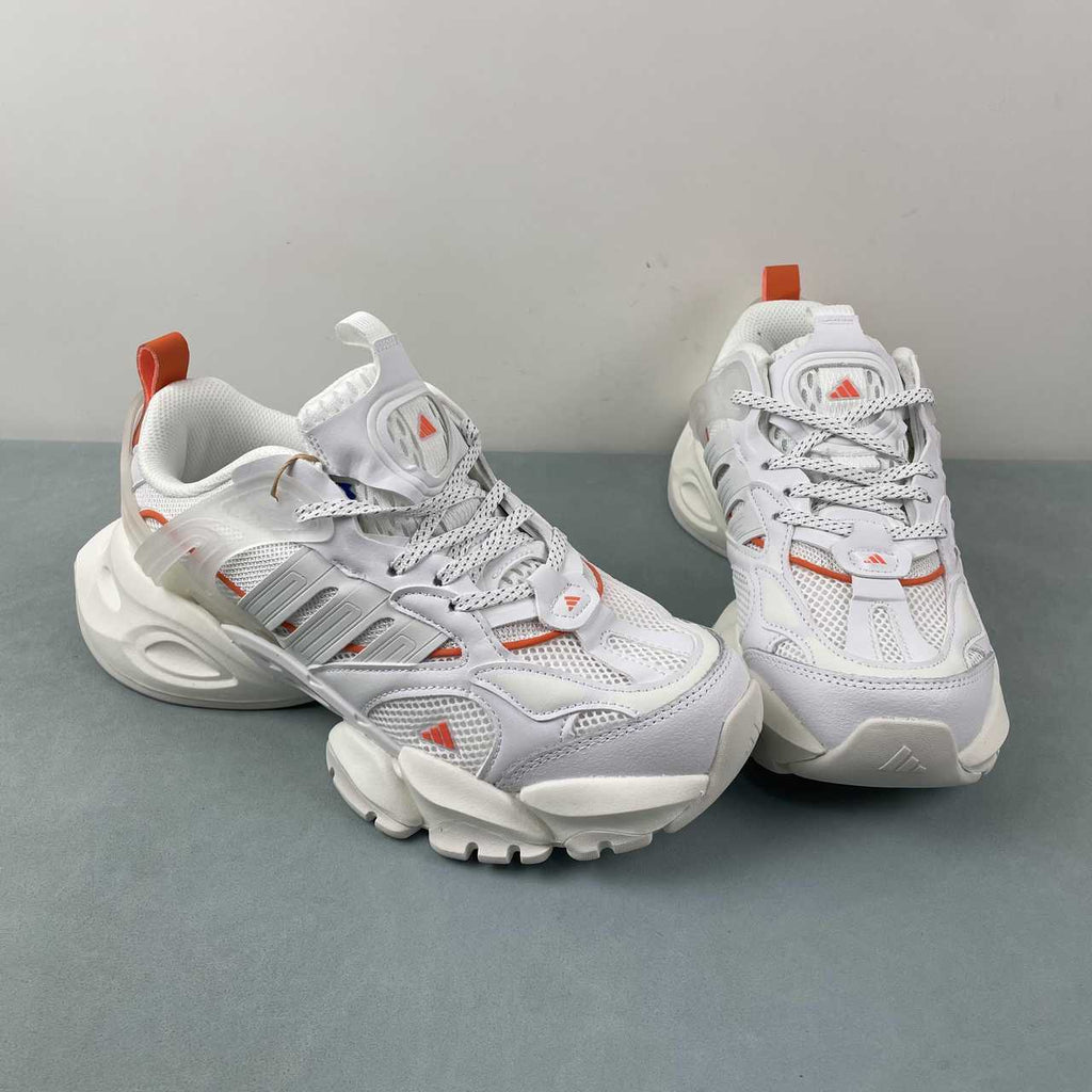 Adidas XLG Runner Deluxe sneakers white red - VIBES MILANO