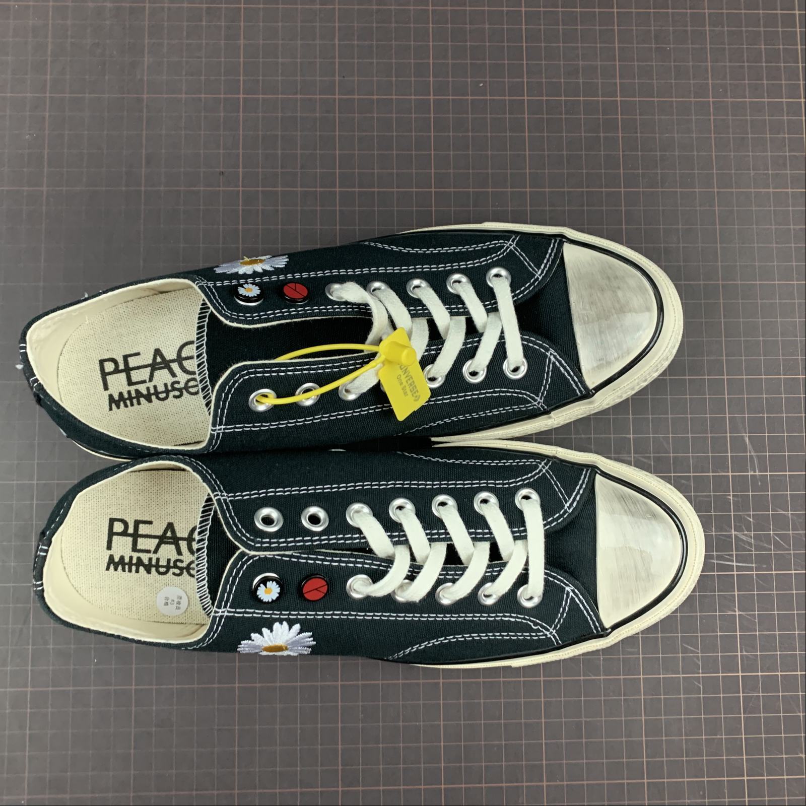 Converse Chuck Taylor 1970 Low X G-Dragon Peaceminusone "Para-Noise" nero