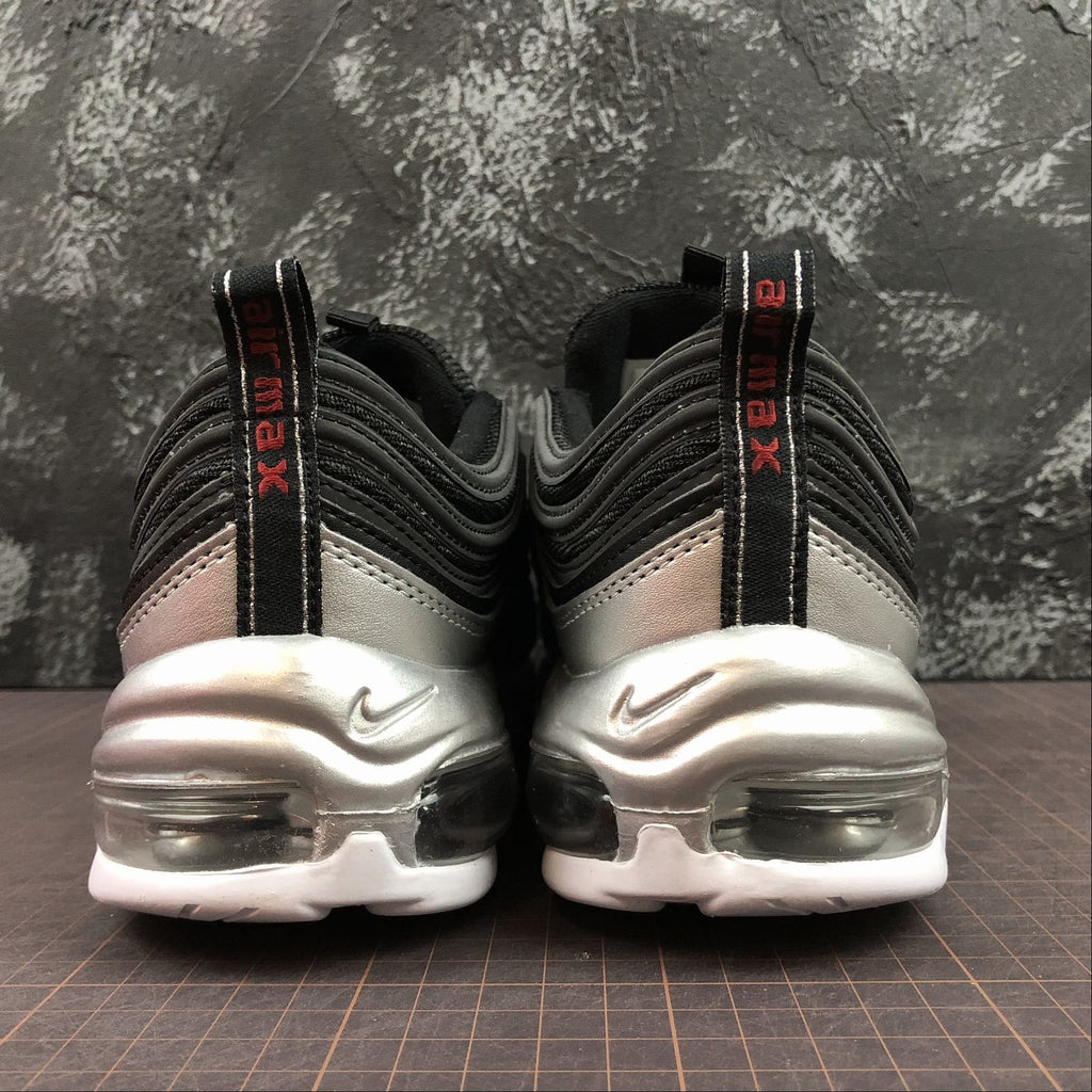 Nike Air Max 97 QS Black & Varsity Red & Silver
