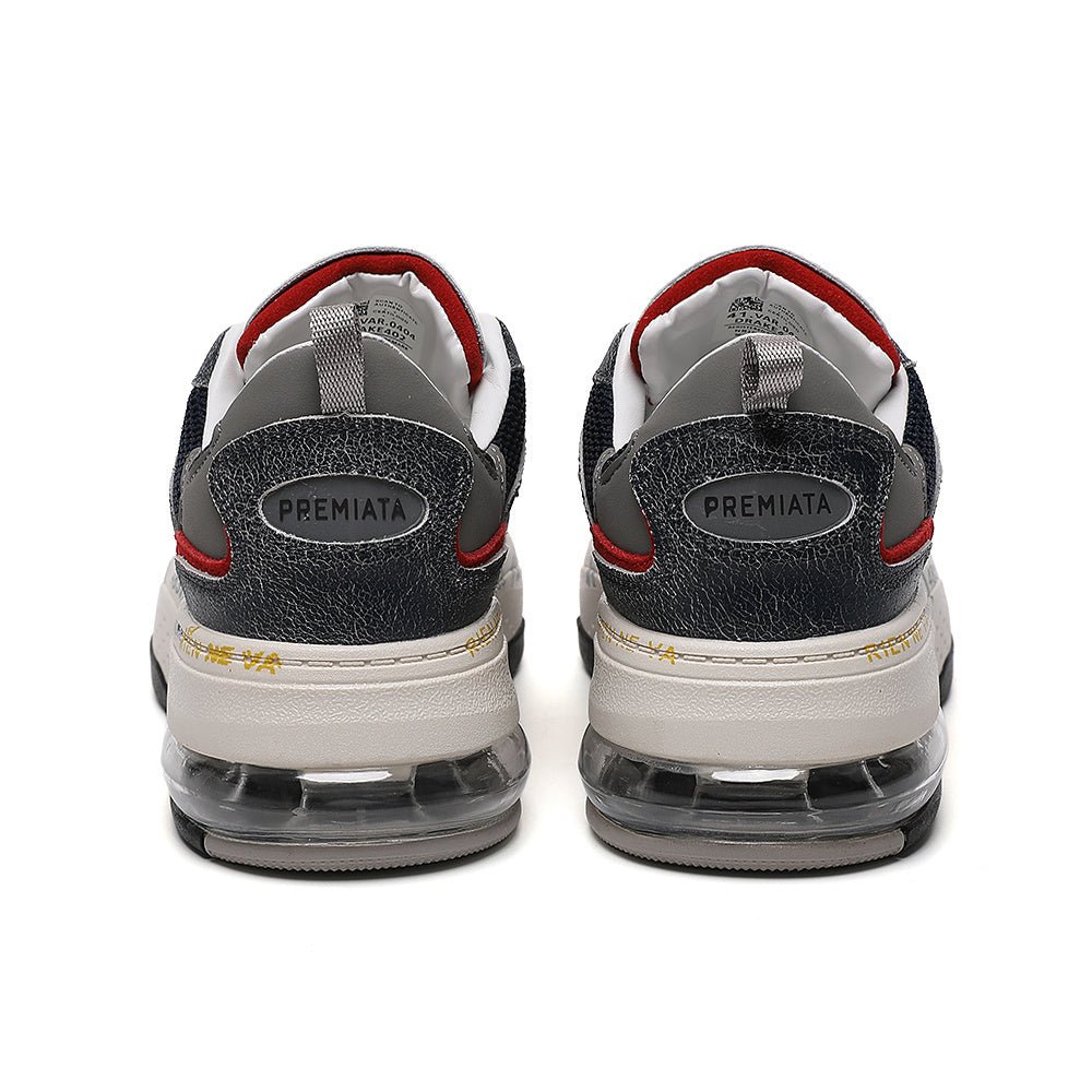 Premiata Drake sneakers in pelle blue celeste - VIBES MILANO