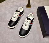 Thom Browne sneakers nere in vera pelle
