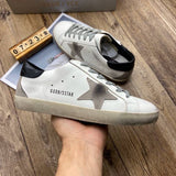 Golden Goose Superstar nappa bianca classica/tallone nero
