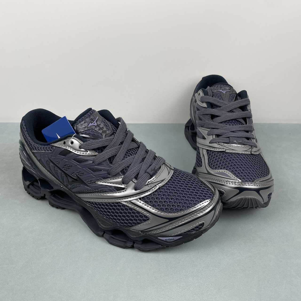 Mizuno Wave Prophecy sneakers ottanio argento