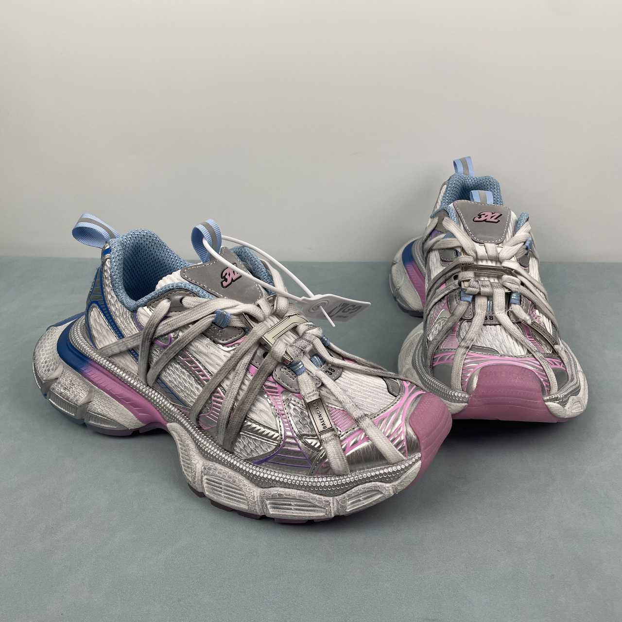 Balenciaga Sneakers 3 XL Multicolor Mesh Rub