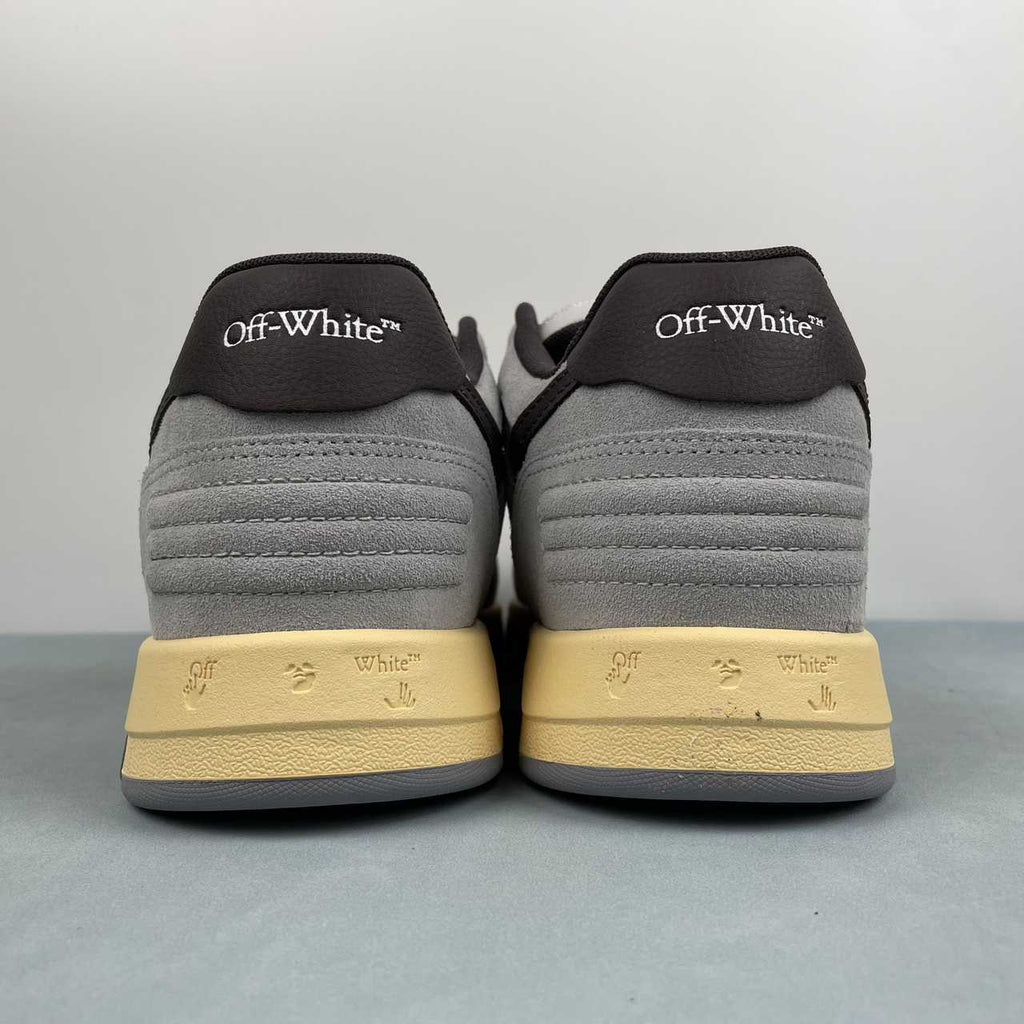 Off- White OOO Out Of Office sneakers Low Tops mesh grigio