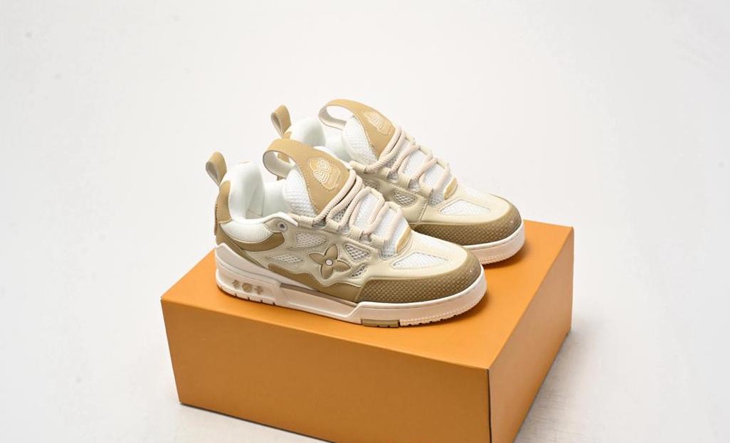Louis Vuitton Skate Trainer sneakers beige