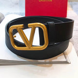 Cintura Valentino Garavani in vera pelle larghezza 4 cm.