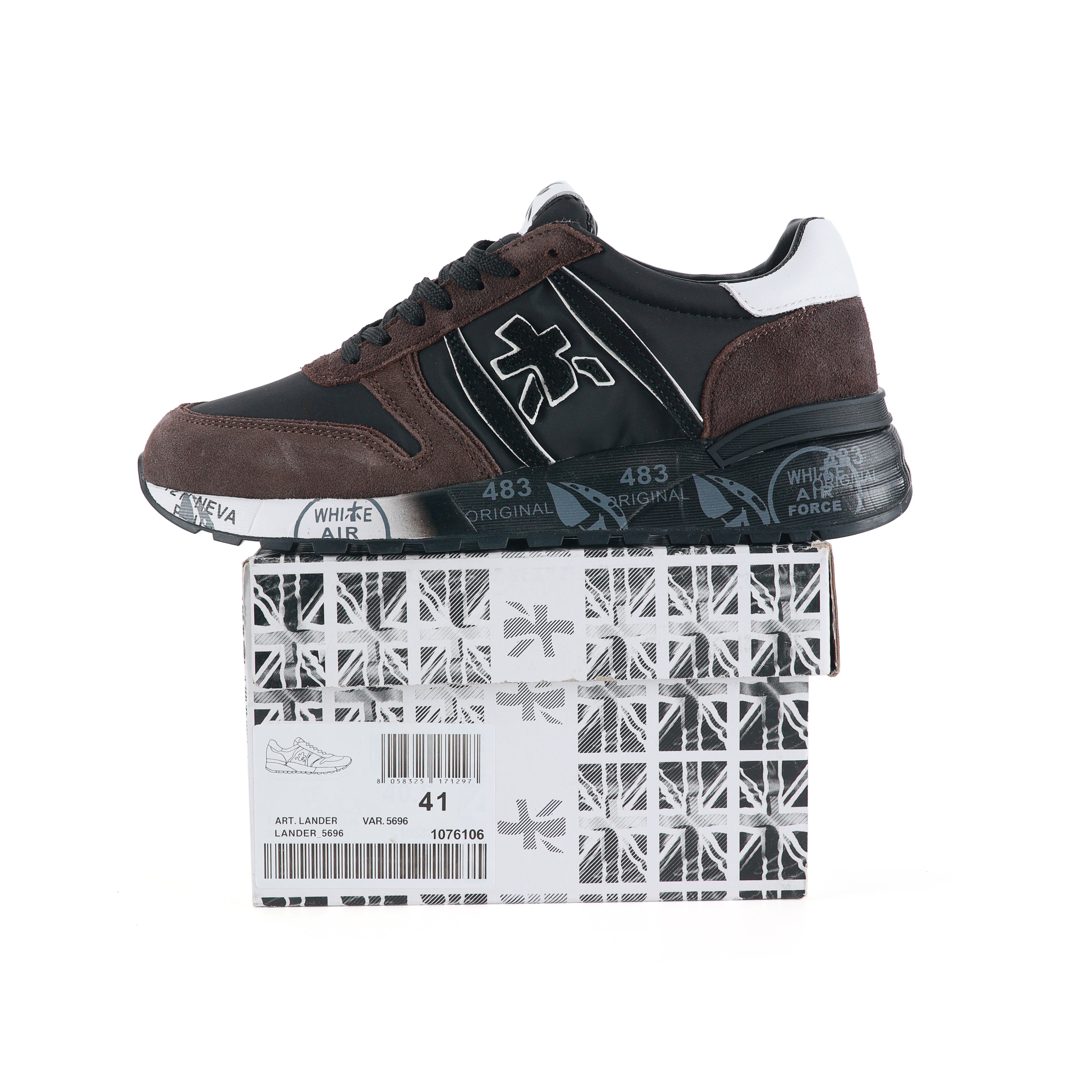 Premiata Mick black sneakers