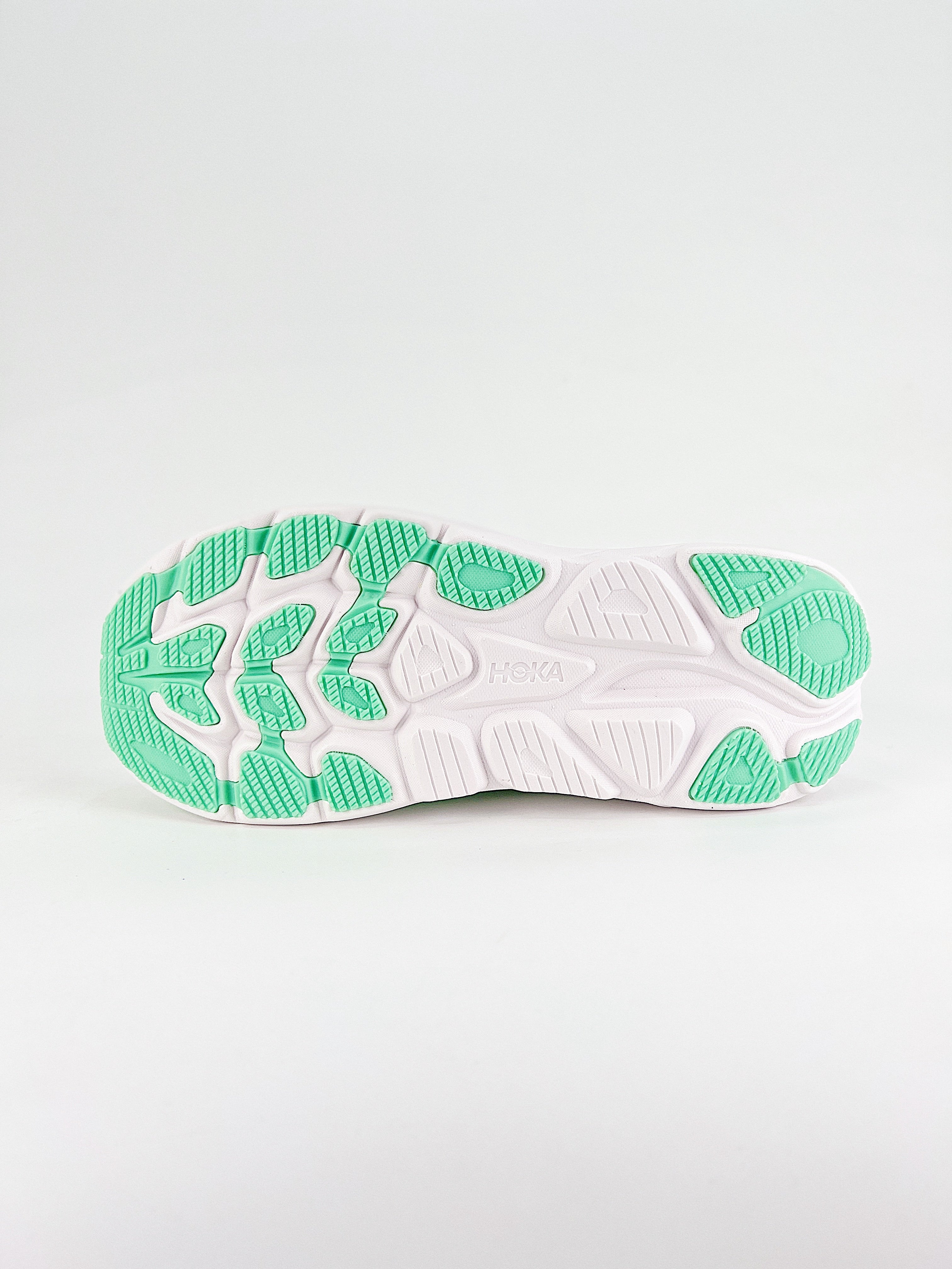 Hoka One Clifton 10 bianco verde