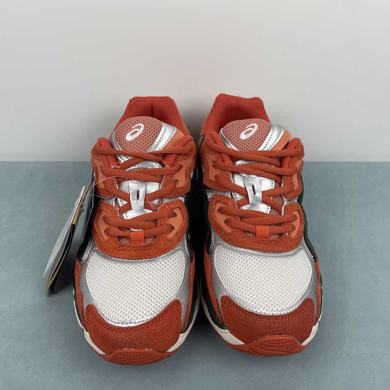 Asics Gel NYC Oatmeal Forest Green Orange Men's
