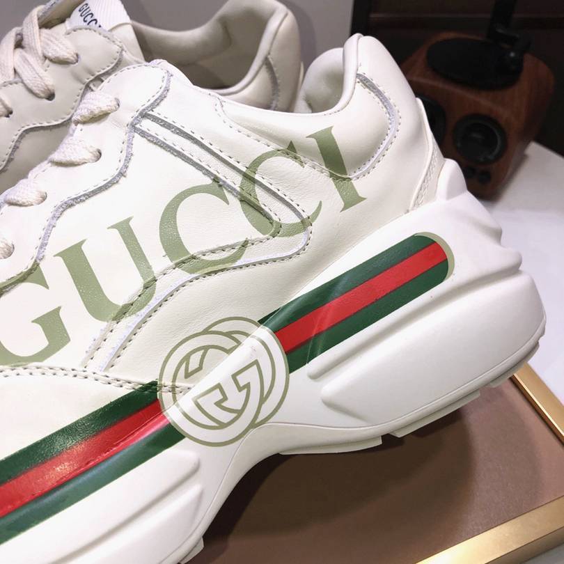 Gucci Rhyton Sneakers in Leather