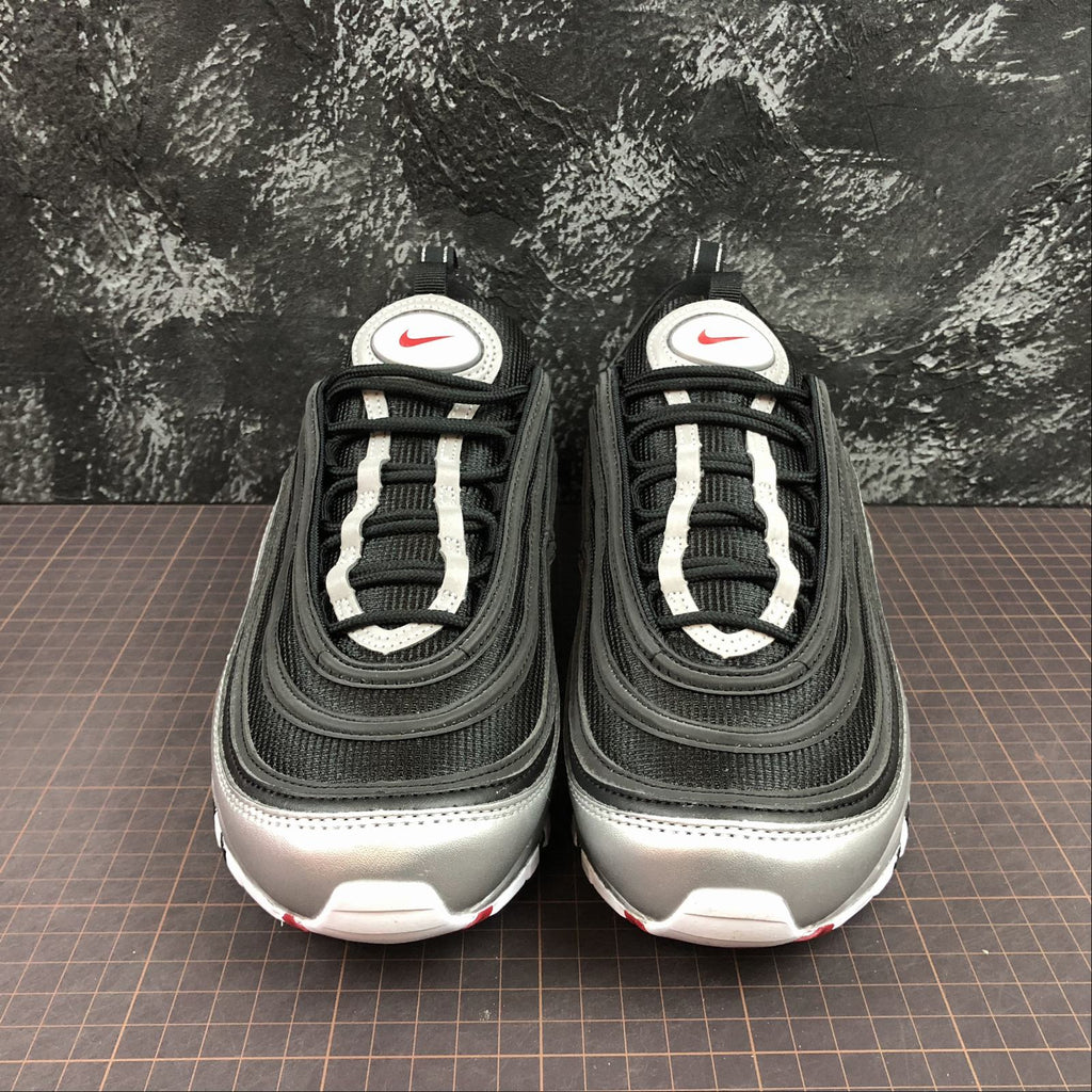 Nike Air Max 97 QS Black & Varsity Red & Silver