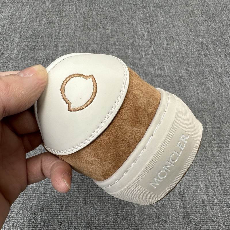 Moncler unisex white sneakers