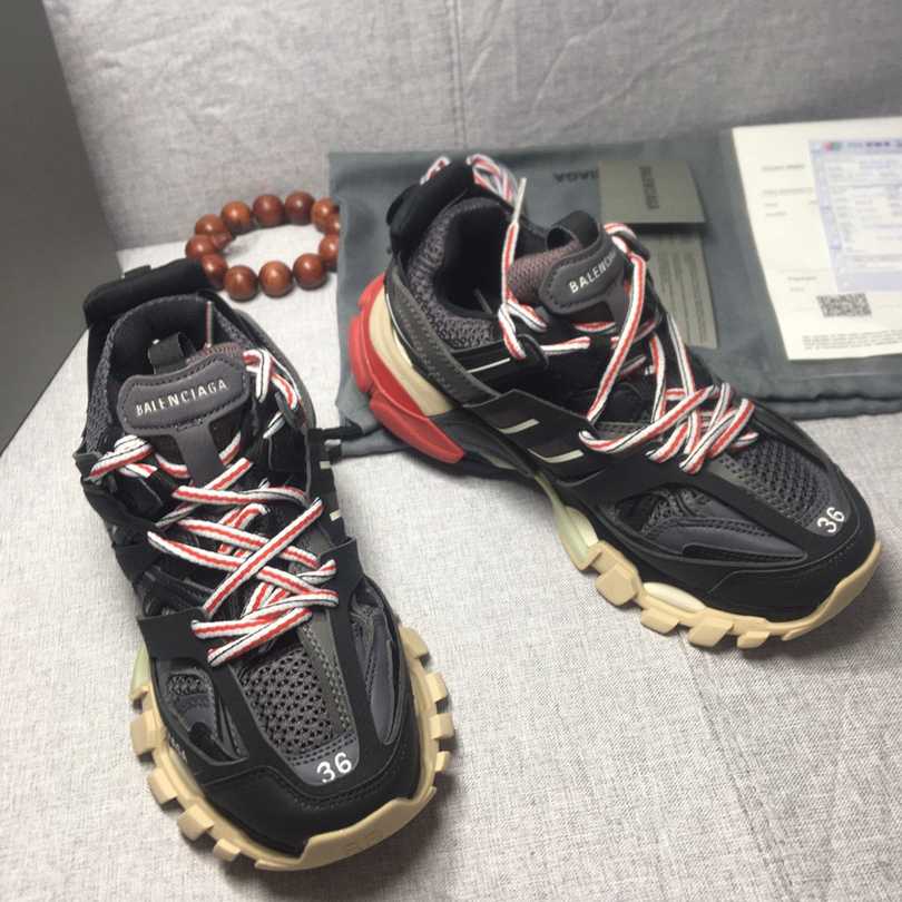 Balenciaga Sneakers Track 3.0 nero/arancione