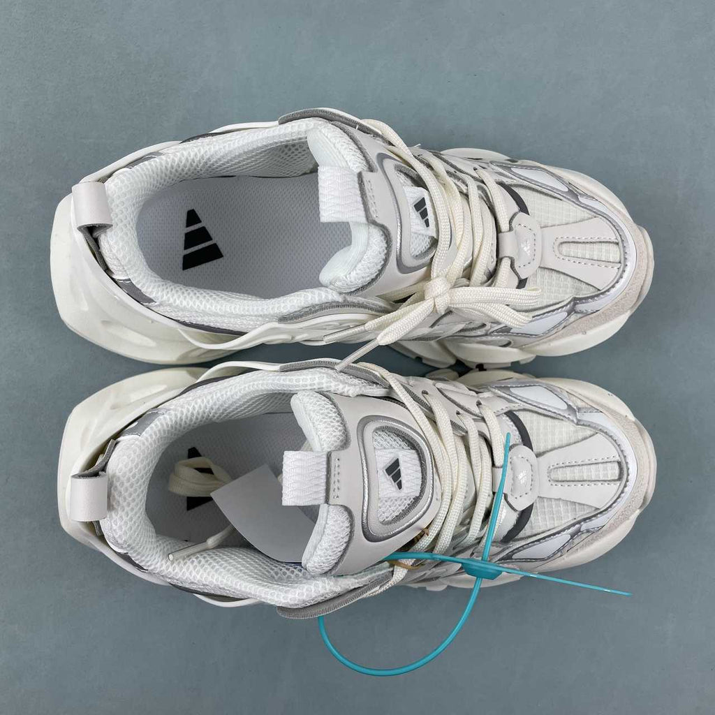 Adidas XLG Runner Deluxe sneakers white silver metallic - VIBES MILANO