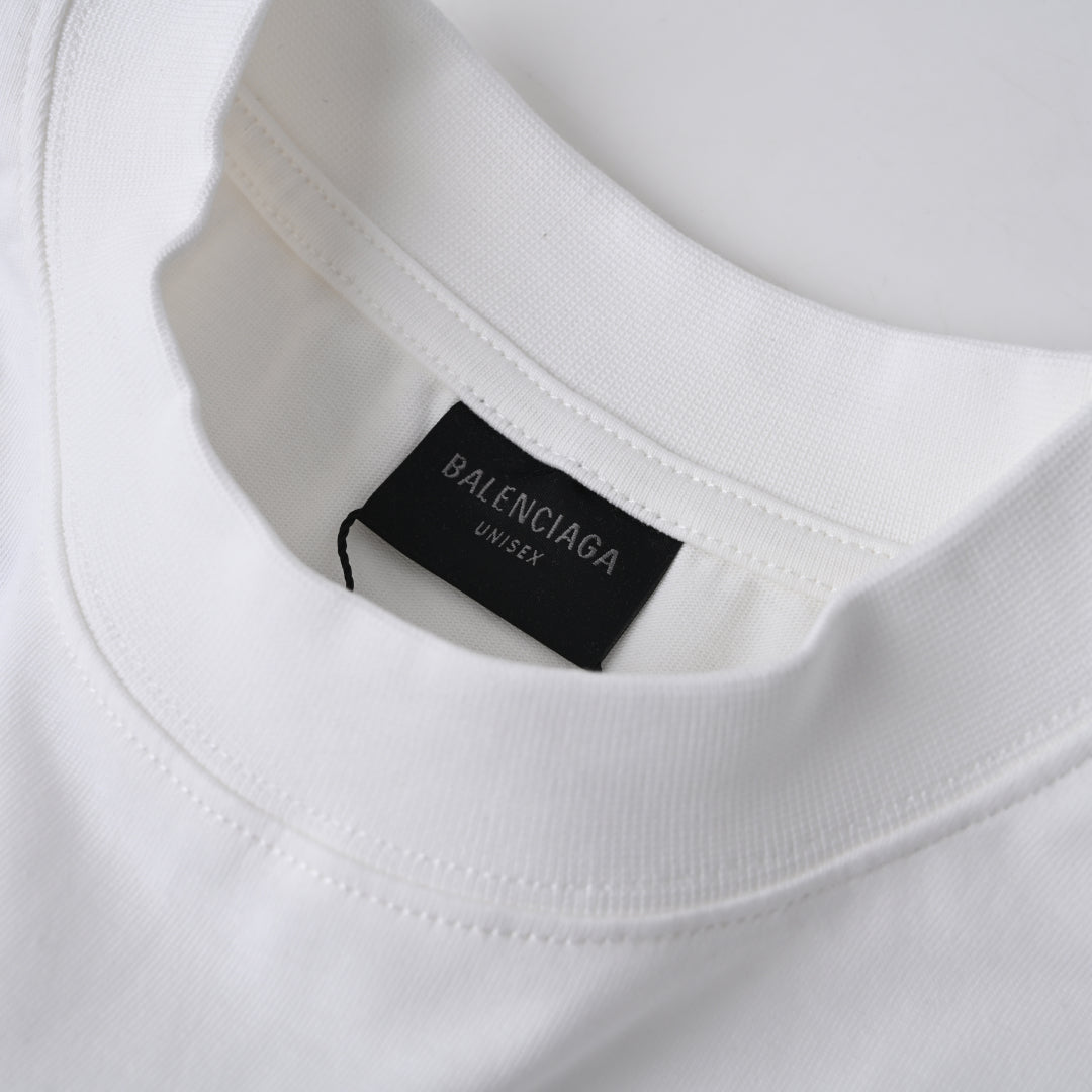BALENCIAGA T-SHIRT I LOVE PARIS BIANCA