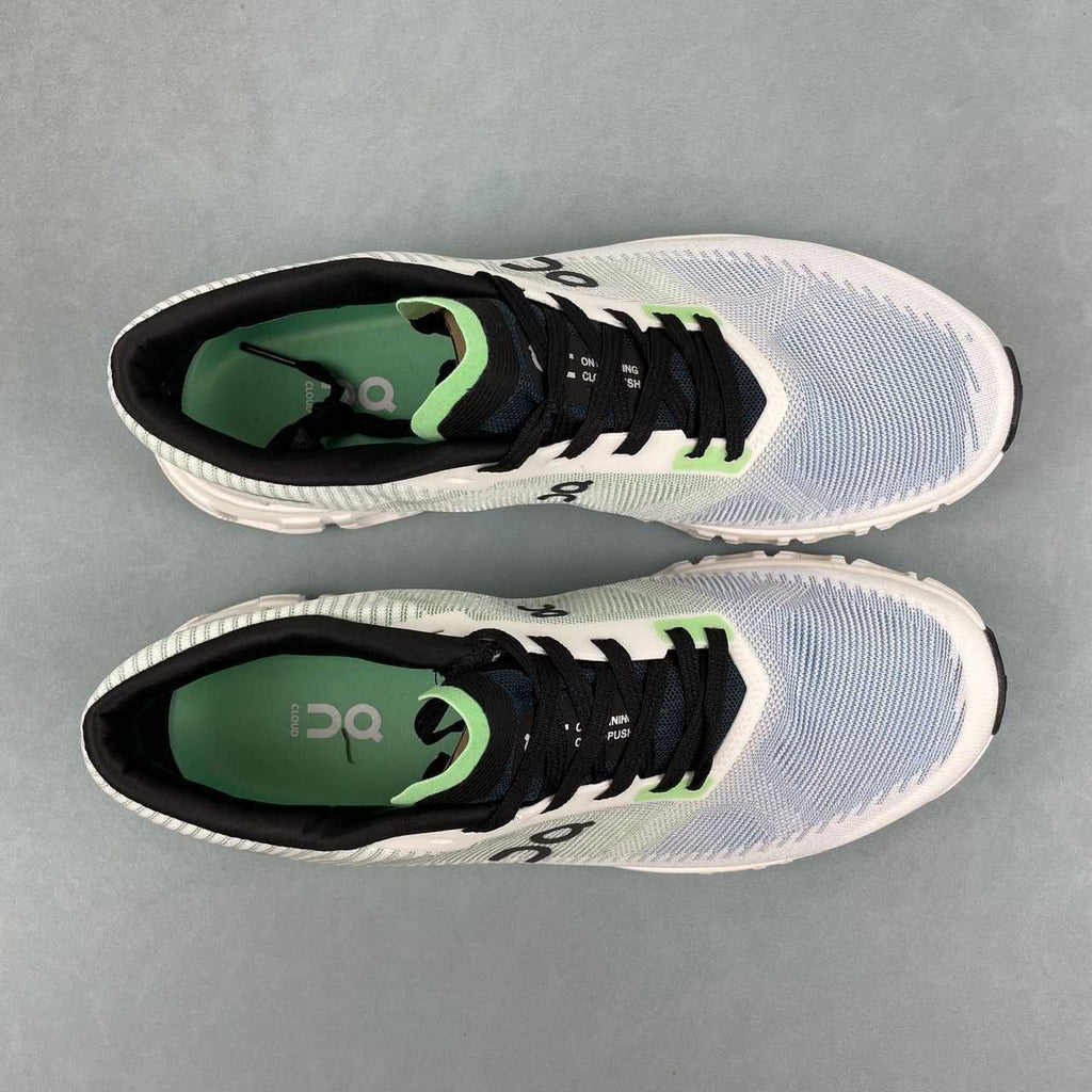 On Cloud 6 Push sneakers da running e streetwear bianco blu verde - VIBES MILANO