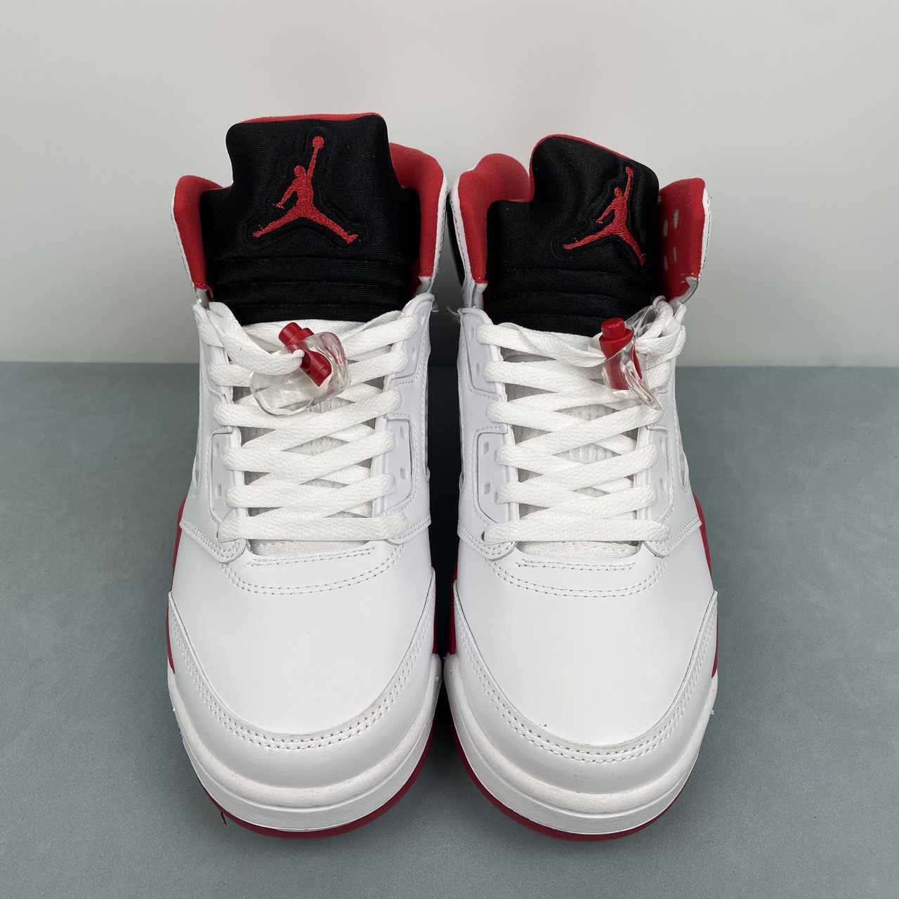 Nike Air Jordan 5 Retro Fire Red Black Tongue - VIBES MILANO