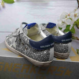 Golden Goose Superstar glitter grigio